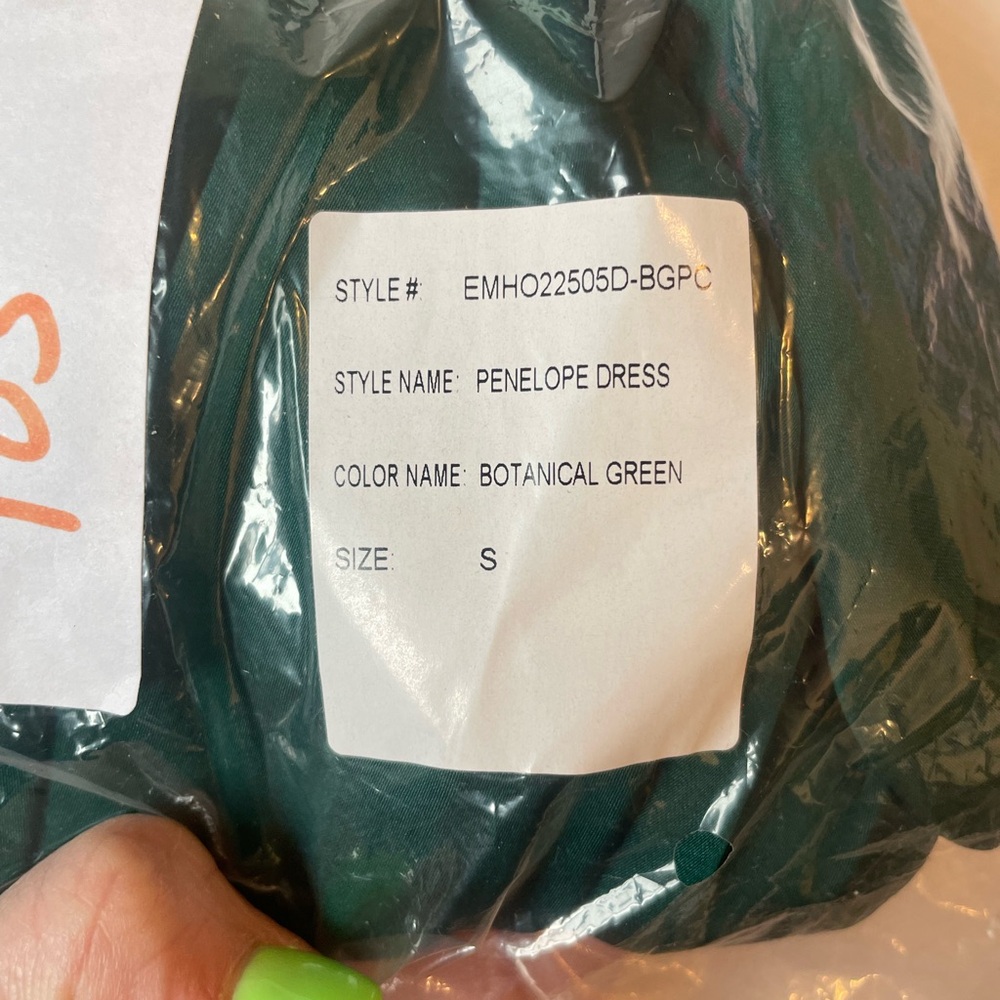 Emily McCarthy Emerald Penelope Dress - Picture 3 of 3